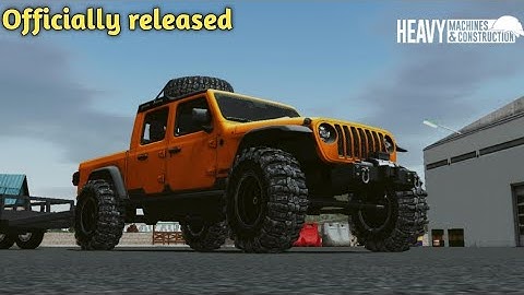 Heavy Machines & Construction Officially released:First gameplay #arkatgames