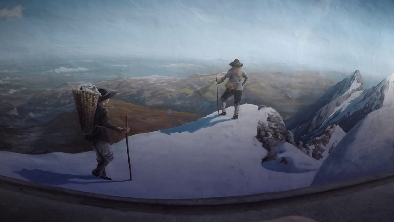 พาเที่ยวภูเขาที่ขึ้นชื่อของสวิส Jungfraujoch Bern Switzerland - YouTube