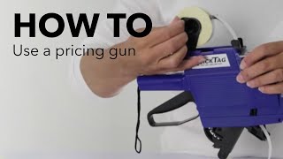 How to use a pricing gun - Morplan's pricing gun range