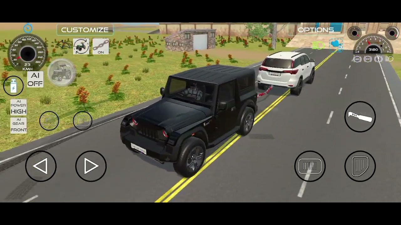 Power test Thor vs fortuner and fortuner vs Scorpio