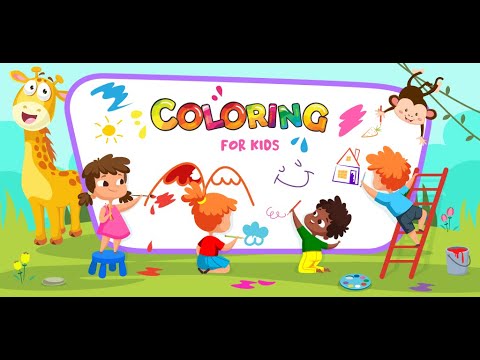Kleurboekspellen voor kinderen