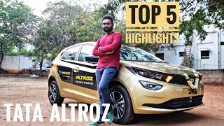 Top 5 highlights of the Tata Altroz! Will it be a big success?