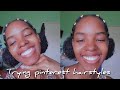 Recreating Pinterest hairstyle |part 1|