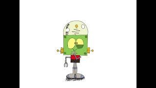 Poor Robot Jones - Robot Jones Throws Up - Bloopers A Whatever Happened To Robot Jones? Animation