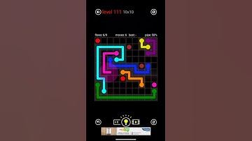 Flow free | Manias pack 10×10 | Level 111 #braingames #flowfree #trending #shorts #viral #tseries