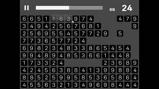 사과 게임 개발 (Make 10 Puzzle) screenshot 1