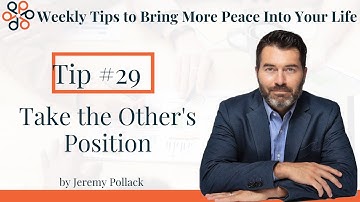 To Resolve Conflict, Take the Other