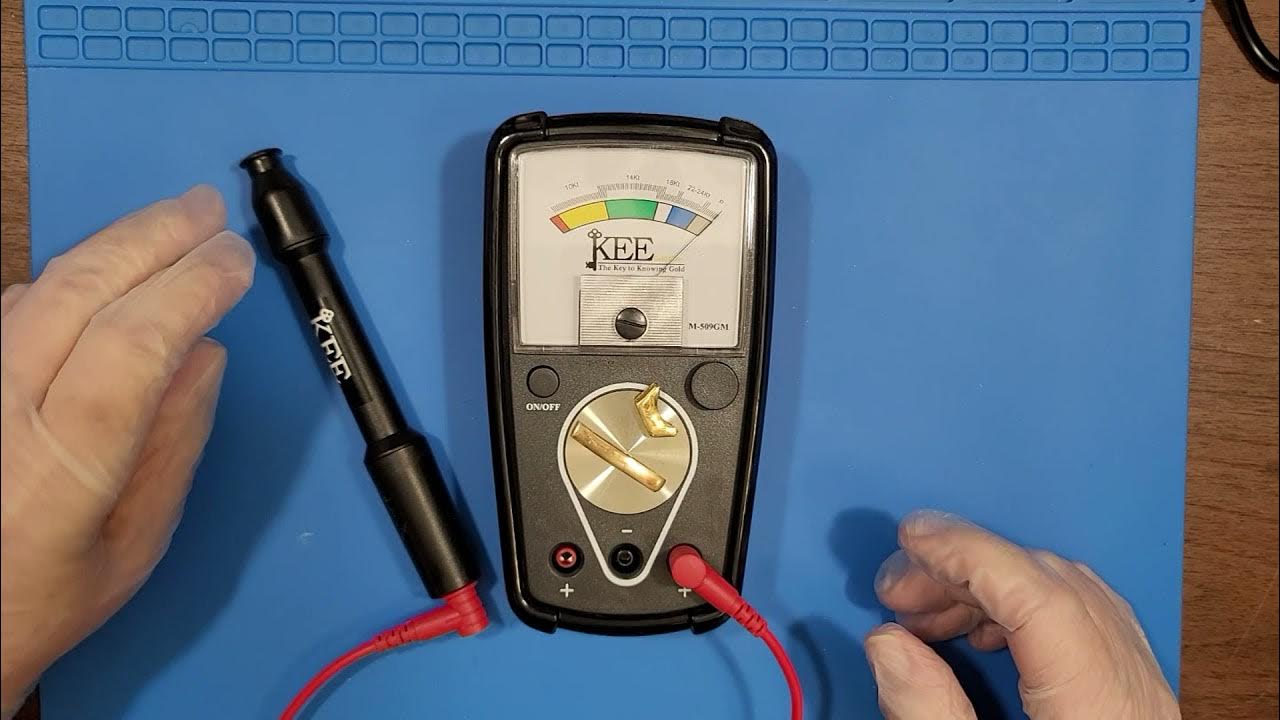 Kee Gold Tester Normal Operation YouTube
