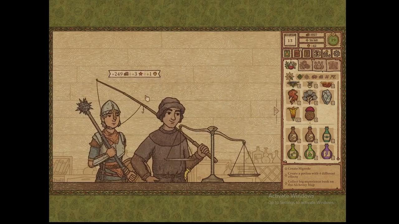 Potion craft learn how to use the machine and how to make a potions of