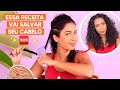 RECEITA PRA RECUPERAR SEUS CACHOS NO VERÃO | JULIANA LOUISE