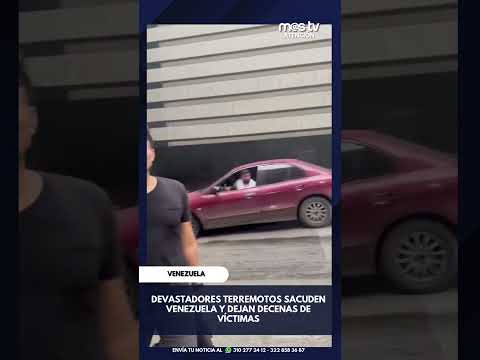 Video DEVASTADORES TERREMOTOS SACUDEN VENEZUELA Y DEJAN DECENAS DE VÍCTIMAS