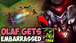 Pink Ward Makes Olaf Literally Uninstall League Of Legends Hilarious Clone Baits