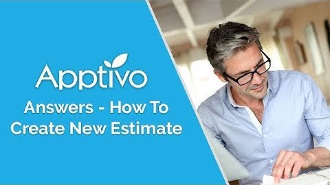 Apptivo Answers - How To Create New Estimate
