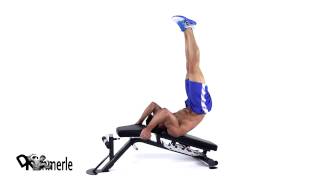Reverse Crunch Decline Bench