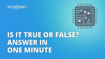Is It True Or False? - Answer In One Minute | #Shorts | Simplilearn