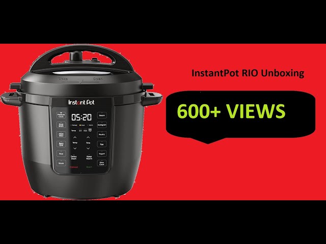 UNBOXING NEW INSTANT POT DUO GOURMET MULTI-USE PRESSURE COOK 