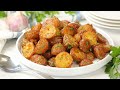 Garlic butter potatoes  easy  delicious thanksgiving side dish