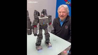 We're so honored to have #Robosen Flagship #Megatron voiced by Megatron himself, Frank Welker 🤩