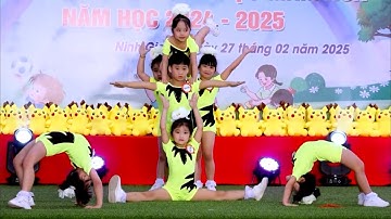 AEROBIC - ƯỚC MƠ TUỔI THẦN TIÊN -  Các Bé Trường Mầm Non Hồng Phong