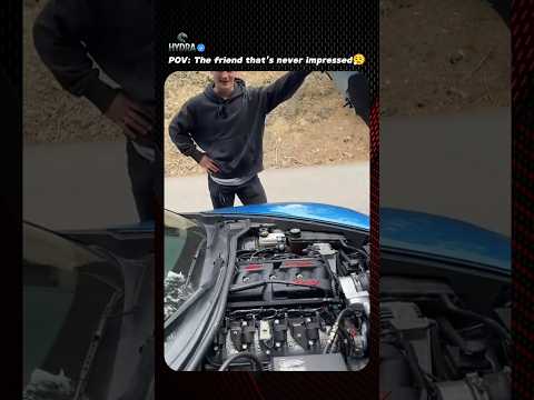 The friend that's never impressed😮💨😮💨 #cars #automobile (🎥Via- @JakeSchnatter)