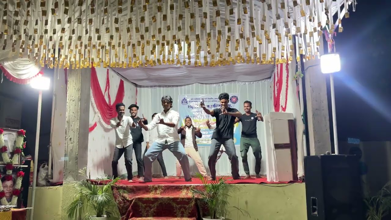 TMV boys dance group performance NSS camp 2026