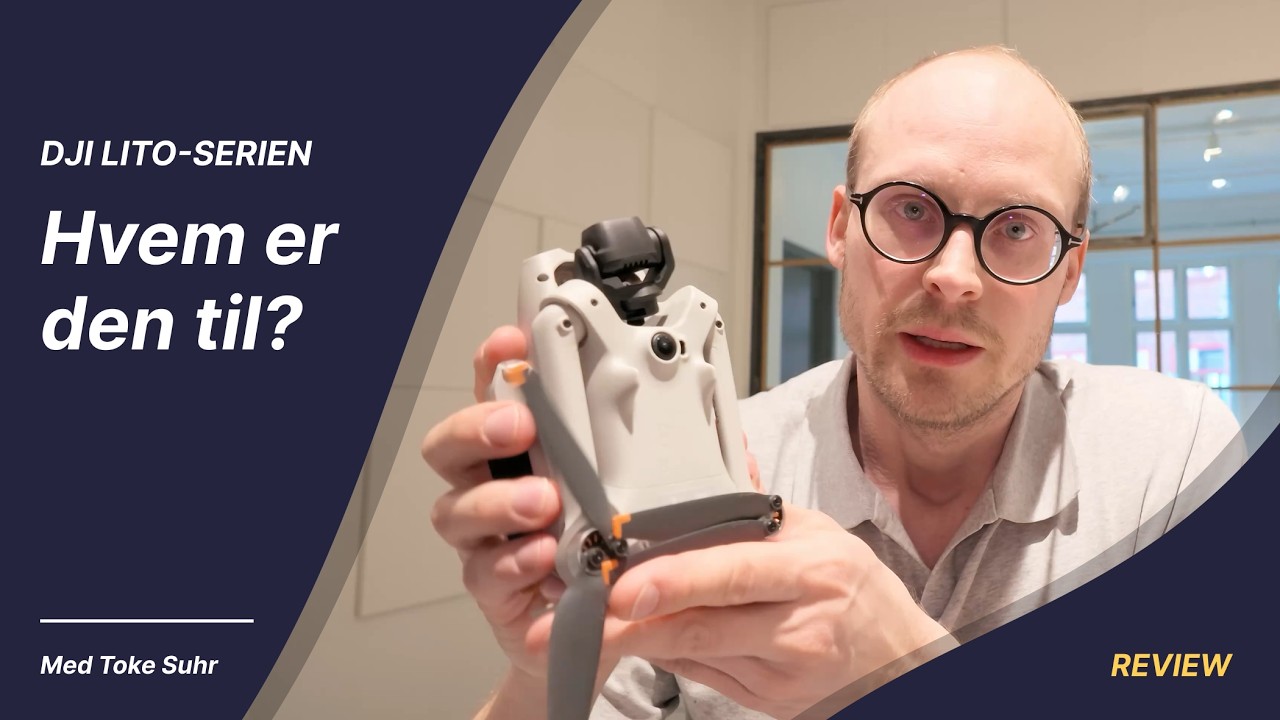 DJI Lito - Er det den rigtige drone for mig? | Droner.dk
