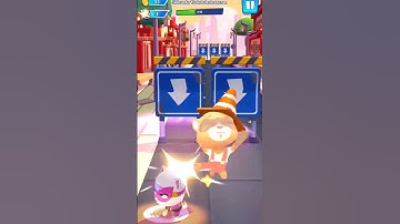 Talking tom hero dash slide under 15 obstacles in one run 🤣👍 #shorts #mytalkingtom #tomherodash