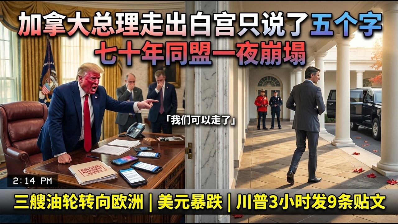 【寰宇解析】约的电可能要断了！加拿大手握美国电网开关 卡尼一句话让椭圆形办公室陷入死寂 台湾必须看懂这盘棋