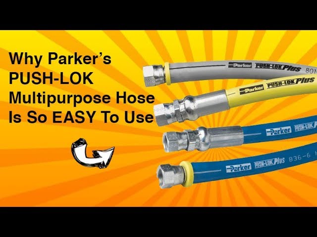 Parker 801-10-BLK-RL Push-Lok Multipurpose Hose 5/8 ID Black Parker 801-10-BLK-RL Push-Lok Multipurpose Hose 5/8 ID Black