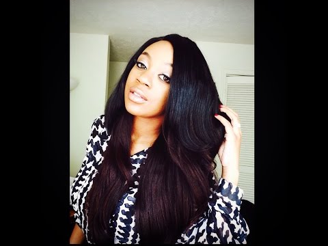 Sensationnel Premium Too Yaky Natural Full Wig Finished Results