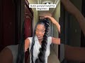 Quick and easy beginner friendly ponytail bun installation #bunhairstyle #bunhair #beginners