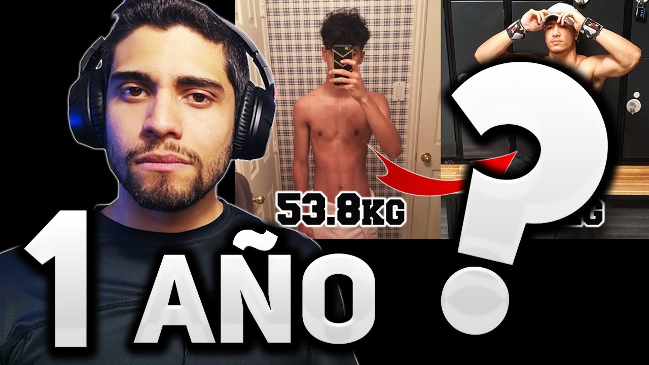 ¿QUÉ FÍSICO PUEDES OBTENER EN 1 AÑO? (SIENDO FLACO)