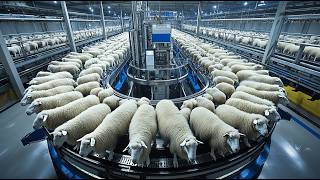 Amazing SHEEP Farming Explained – How 1.2 Billion Sheep Feed the World with Wool, Milk & Meat