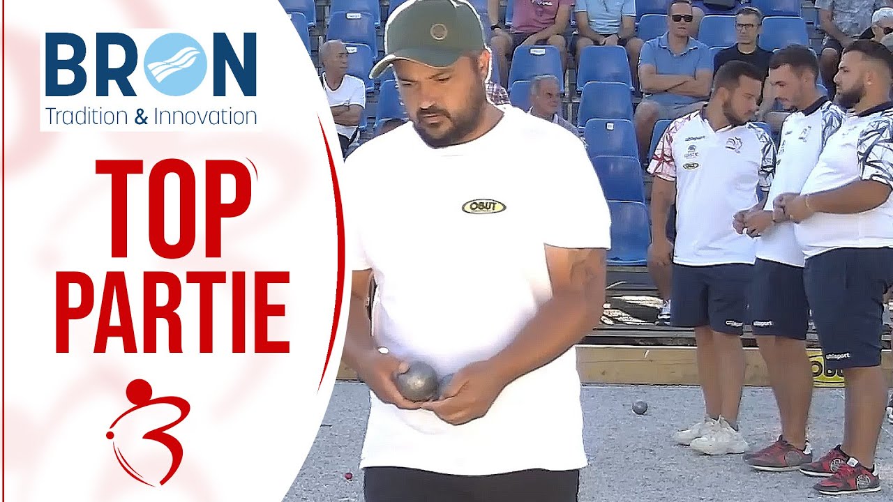 Miniature : Top partie 👍 Huitième FRANCE (Baudino) vs VERNILE : Bron, Supranational à pétanque triplette 2023