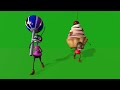 free ants cartoon green screen effects full hd 3d animation