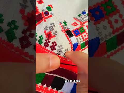 آموزش دوخت مربع هاب موسوم موسوم بلوچی دوچ     