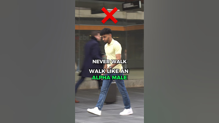 How To Walk With Confidence 🤝 Swing your Shoulders to become more attractive! IG @iamomarelka 🔥