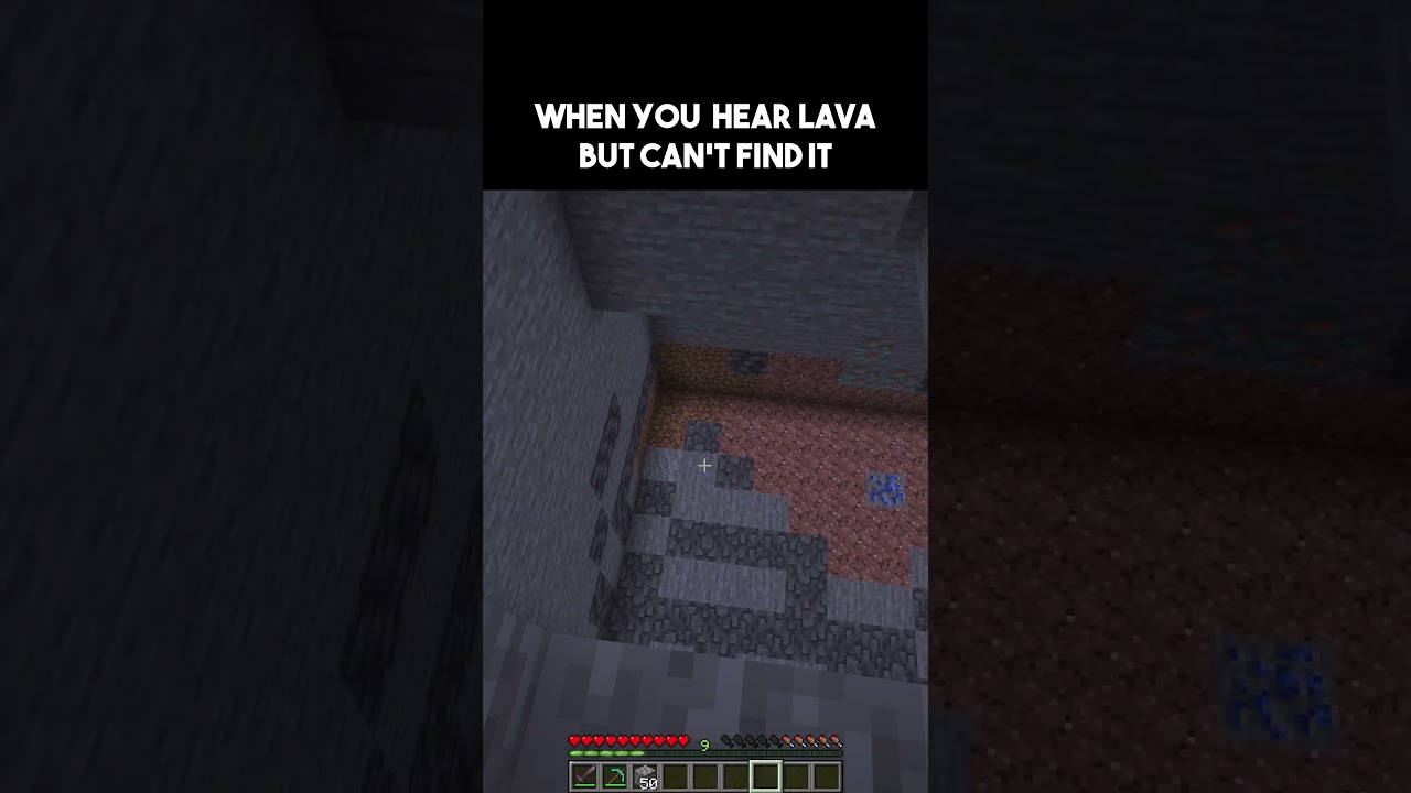 WHEN YOU HEAR LAVA BUT CAN'T FIND IT