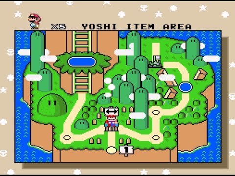 I'm finally back! Playing through an old Super Mario World roms...