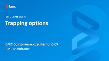 BMC Compuware Xpediter for CICS - Trapping options
