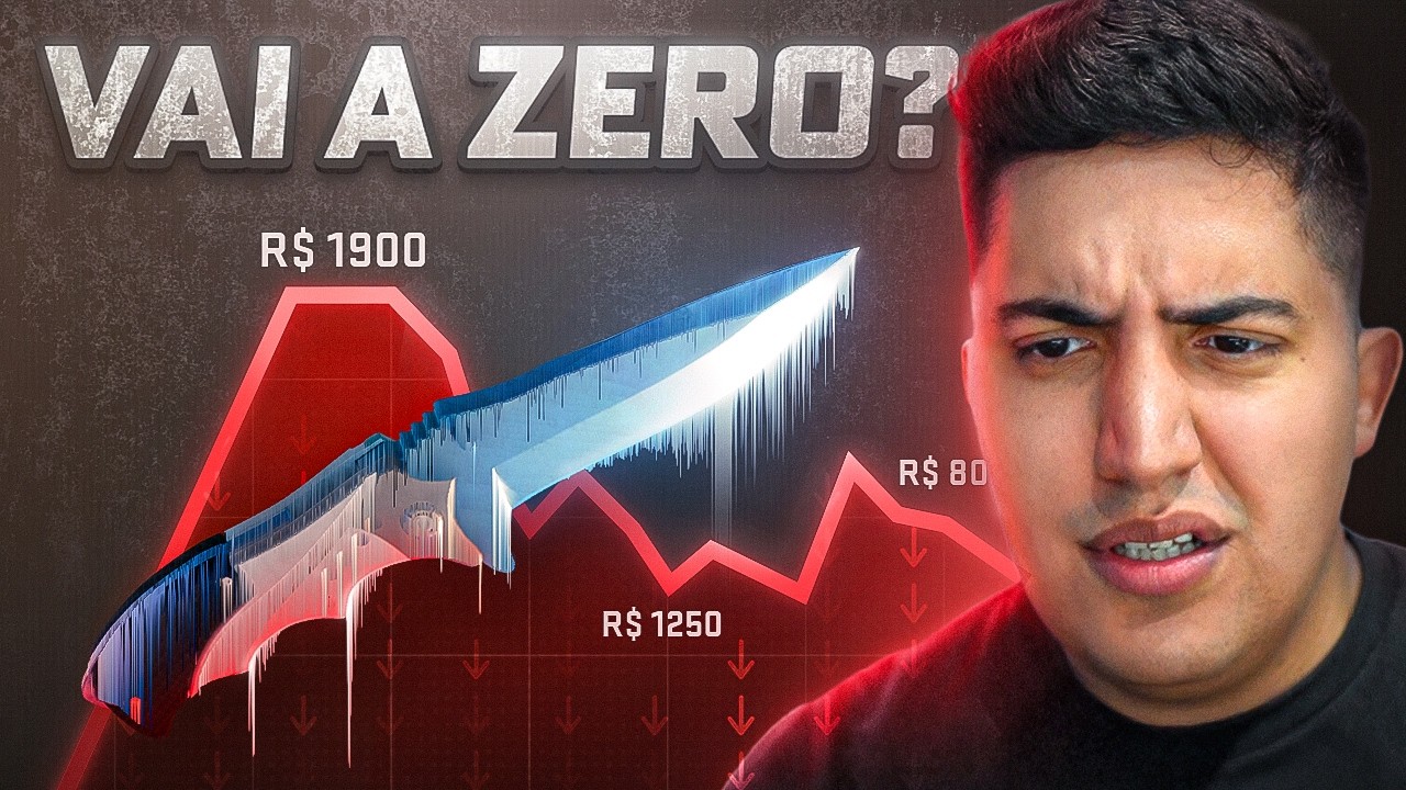 TUDO INDO A ZERO! AS SKINS COLAPSARAM... O MAIOR CRASH DA HISTÓRIA DO CS2  (o que esperar do futuro)