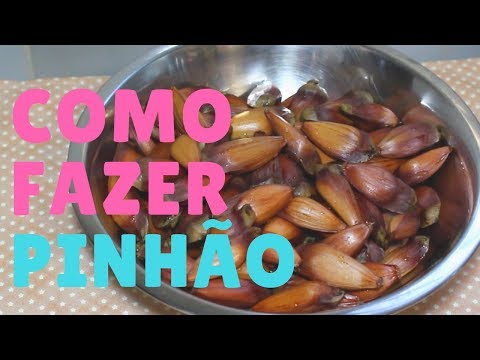 Vídeo: Como Cozinhar Pinhões