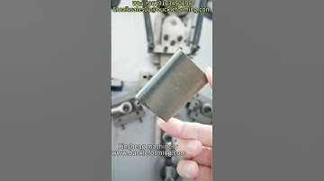 Strapping seal making machine #production #video #machine #automatic