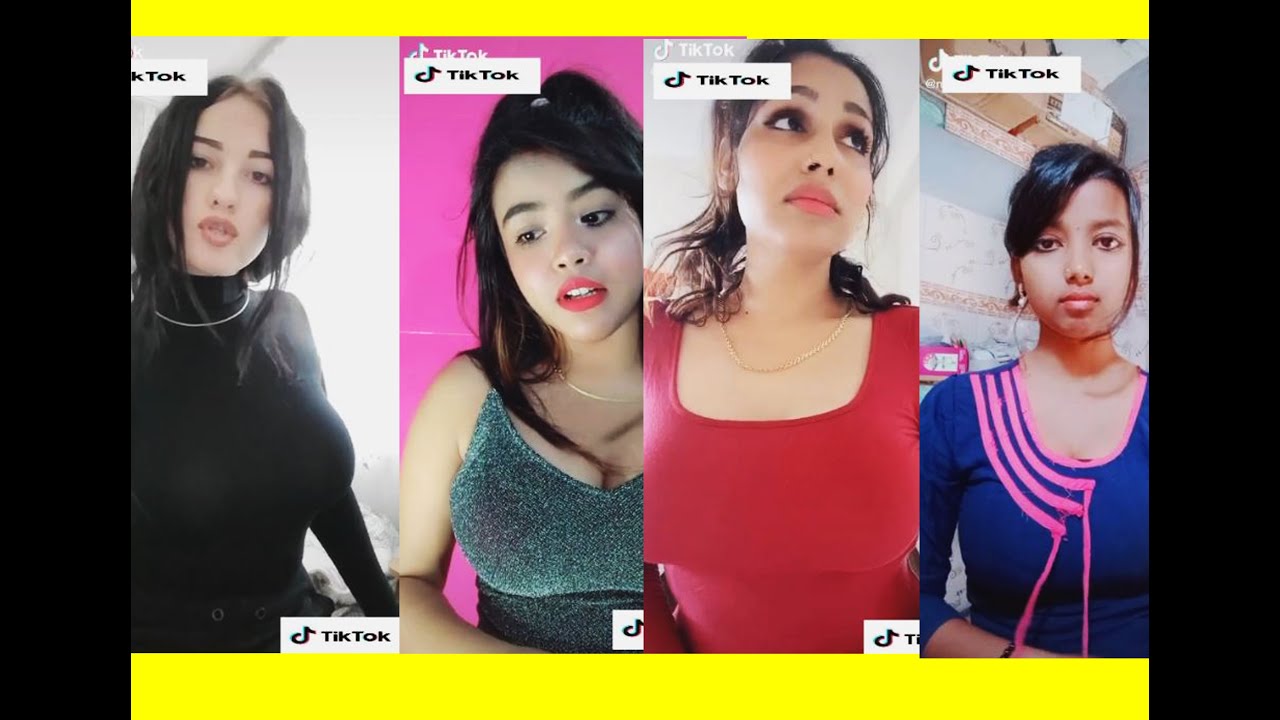 Some Indian Beautiful Girls On Tik Tok Which One Is Best Youtube