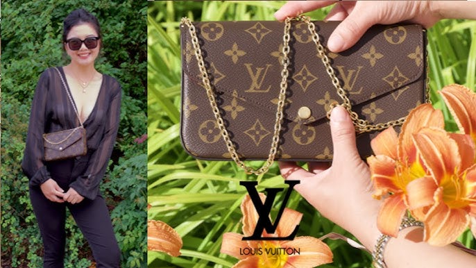 Louis Vuitton MONOGRAM Félicie pochette (M61276)