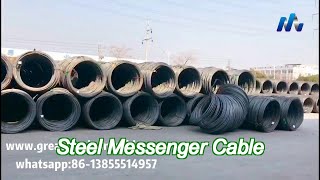 Astm A 475 Ehs 1 4 Inch Galvanized Cable Stiffness With Wooden Reel Packing
