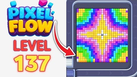 Pixel Flow Level 137 Walkthrough