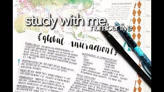 Study With Me #5 || revisign