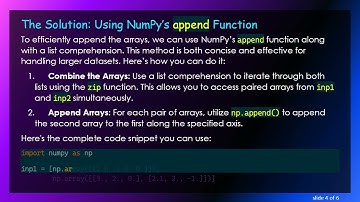 How to Append Arrays from One List to Another in Python