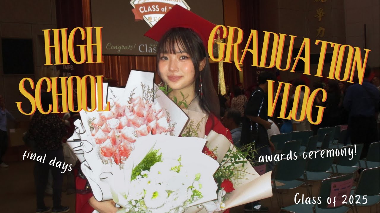 I GRADUATED!! from high school 🎓 | Class of 2025 | final days ...